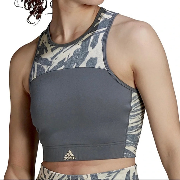 Adidas x Zoe Saldana Collection Low Impact Sports Bra Aeroready Size XL NWT - Picture 1 of 11